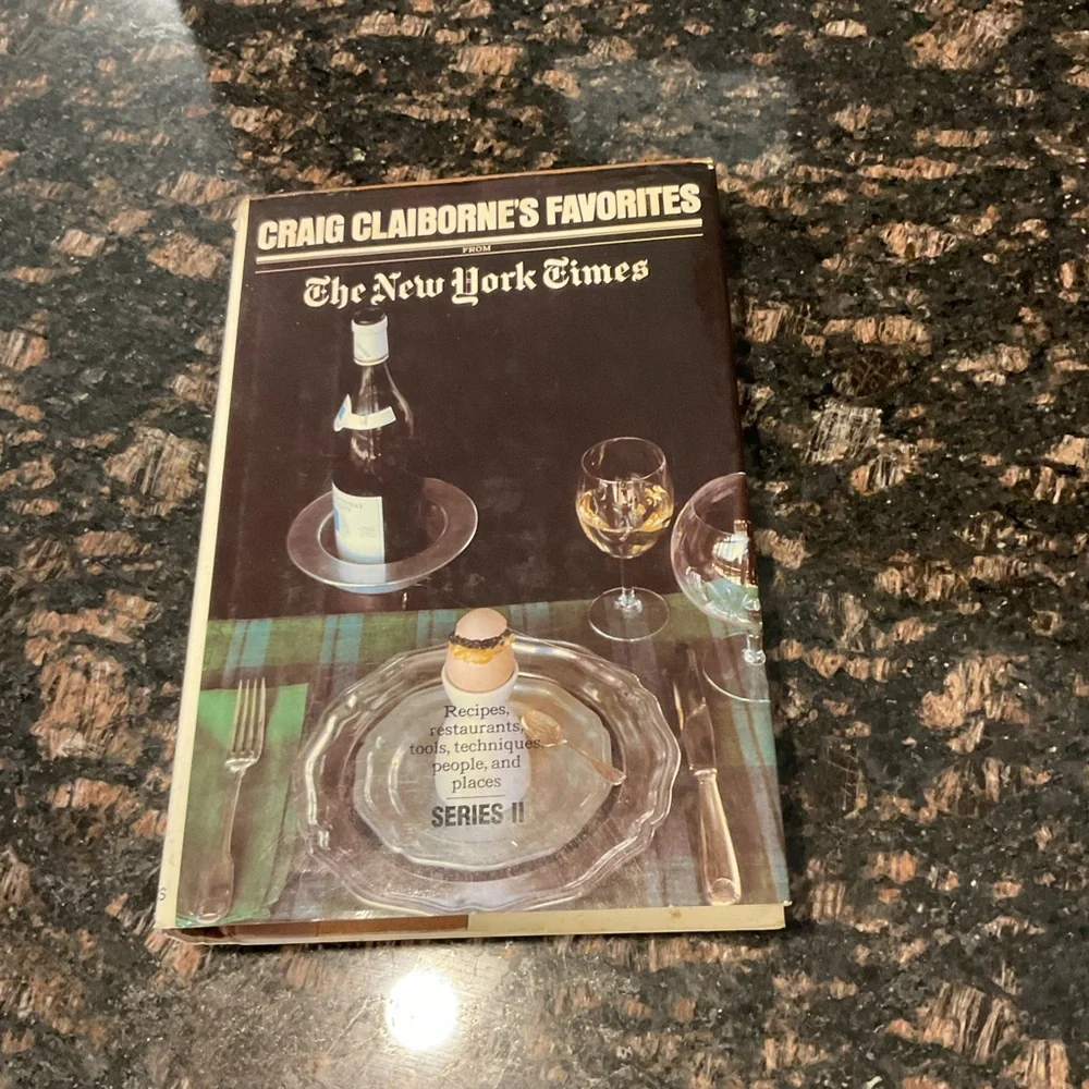 Craig Claiborne's Favorites Cookbook 1976